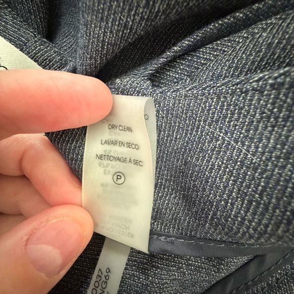 Calvin Klein Navy Suit Dress Trouser Pants Size 16 - Picture 8 of 10